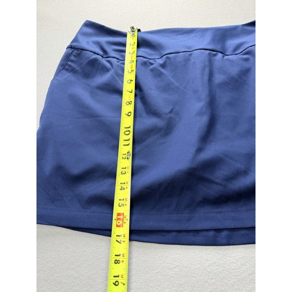 Adidas Ultimate365 Golf Skort Womens XL Blue Athletic Tennis Stretch Pockets